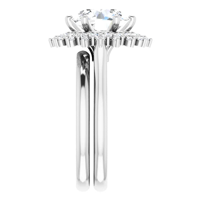 Emerald Engagement Ring