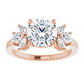Rose Gold Round Engagement Ring