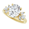 Yellow Gold Oval Engagement Ring