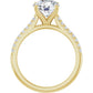 Yellow Gold Round Engagement Ring