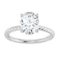 White Gold Engagement Ring