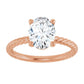 Rose Gold Engagement Ring