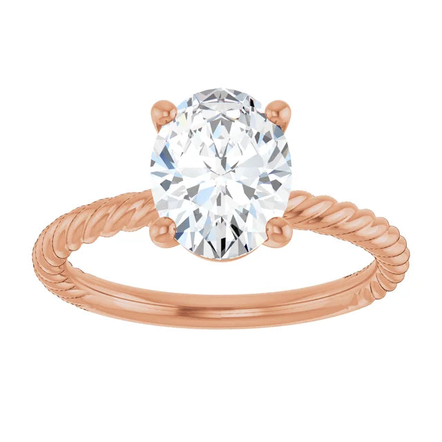 Rose Gold Engagement Ring