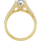 Yellow Gold Round Engagement Ring