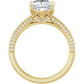 Yellow Gold Round Engagement Ring
