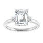 Emerald Cut Engagement Ring