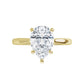 Pear Solitaire Engagement Ring
